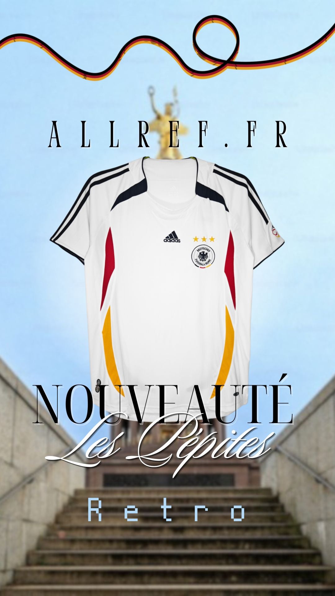 Maillot Allemagne Retro