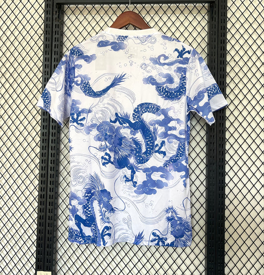 Concept Réal Dragon V5 Blanc-Bleu