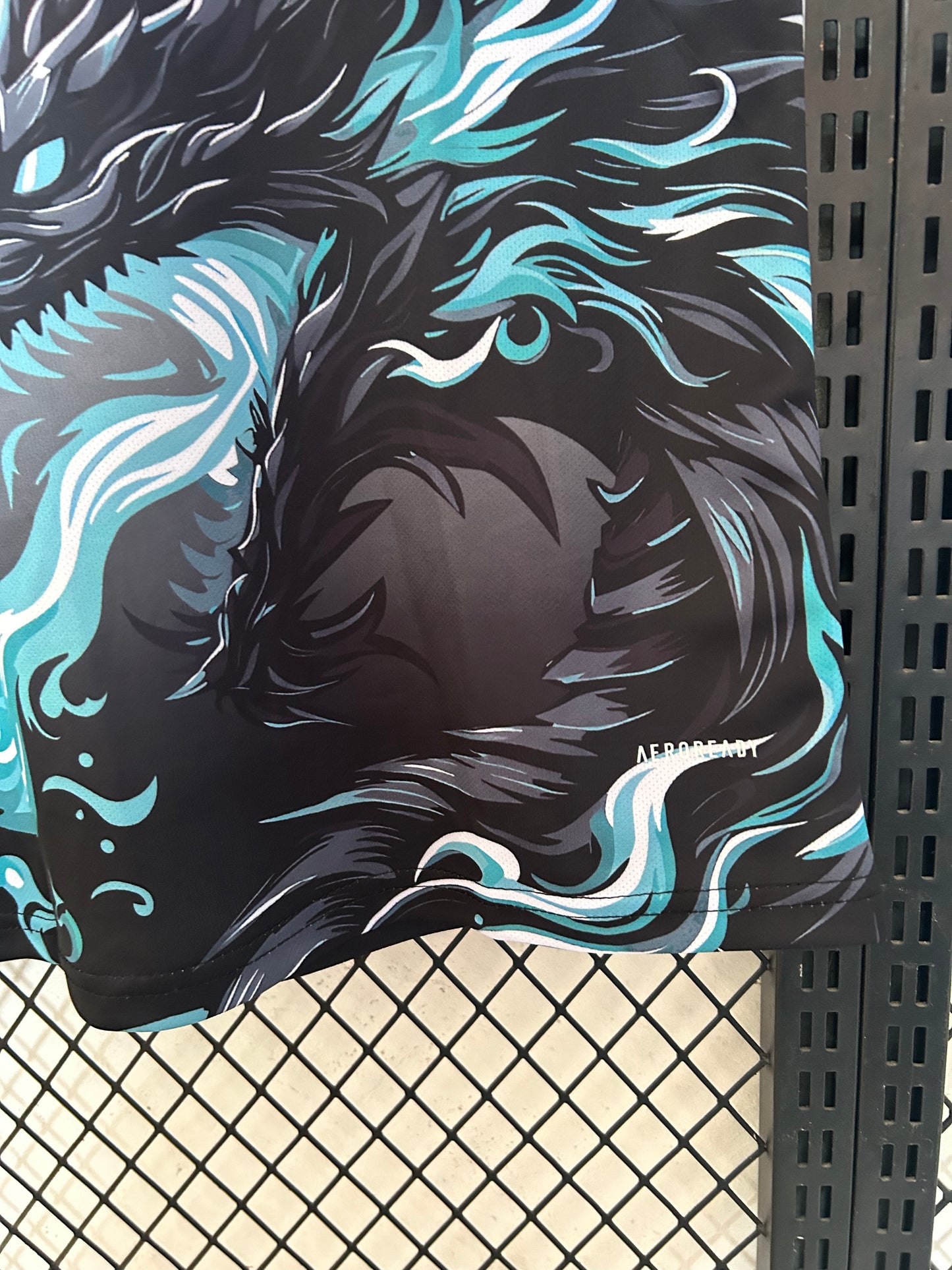 Concept Réal Dragon Bleu-Noir