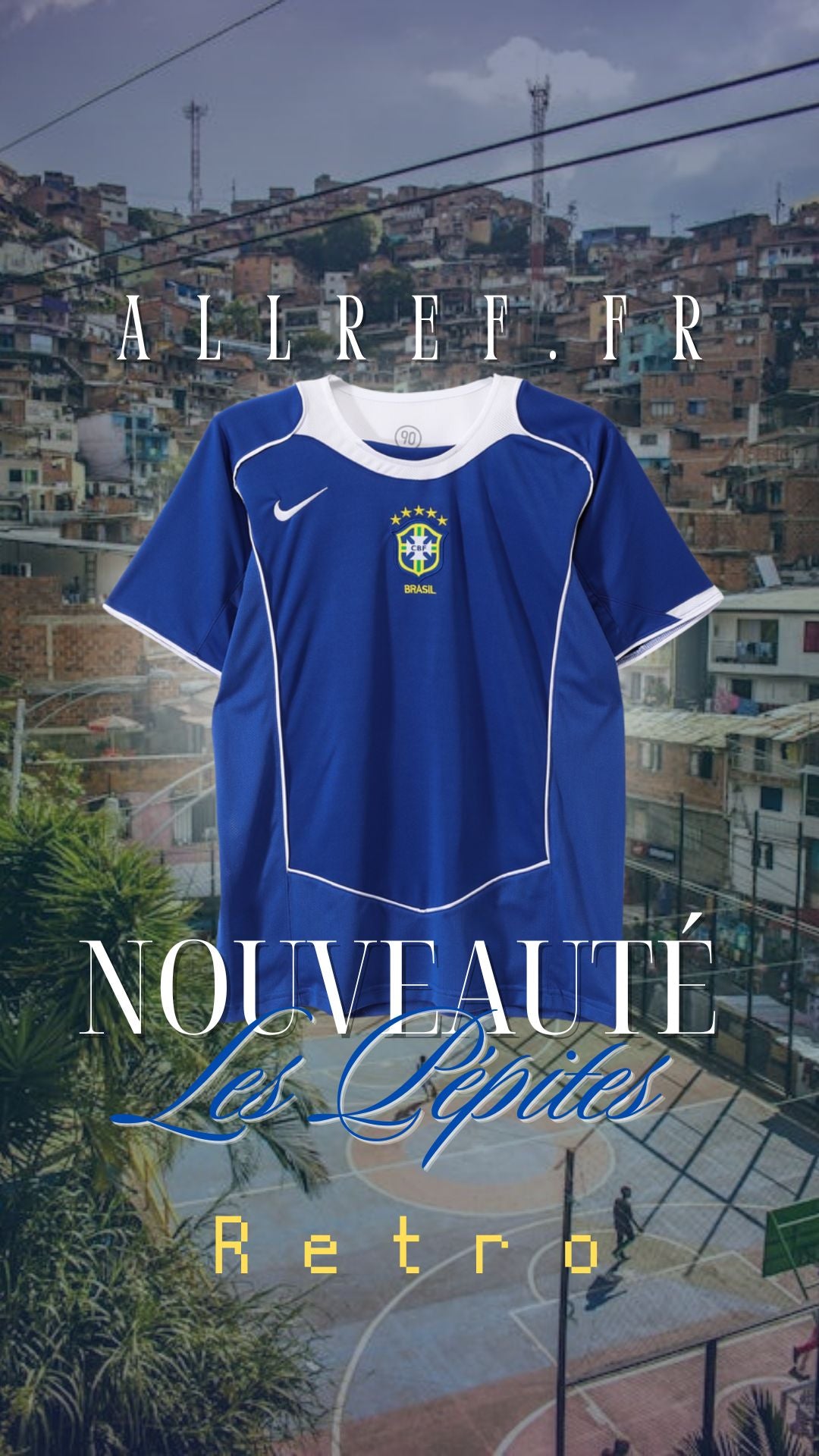 Maillot Brésil Retro