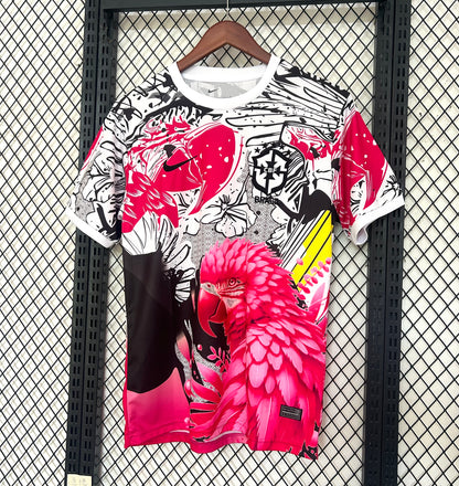 Concept Brésil Perroquet Rose