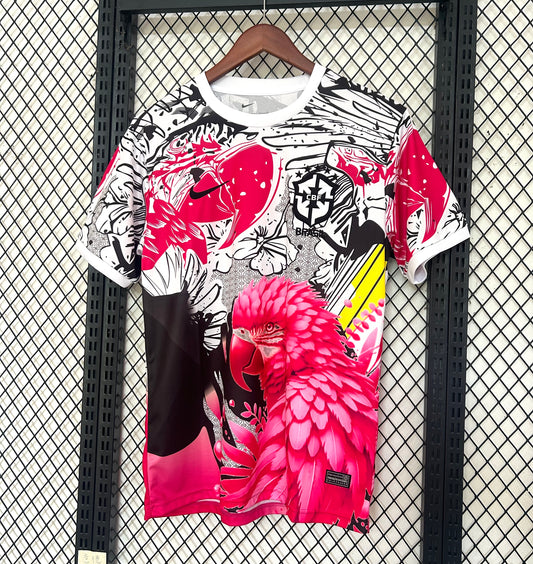 Concept Brésil Perroquet Rose